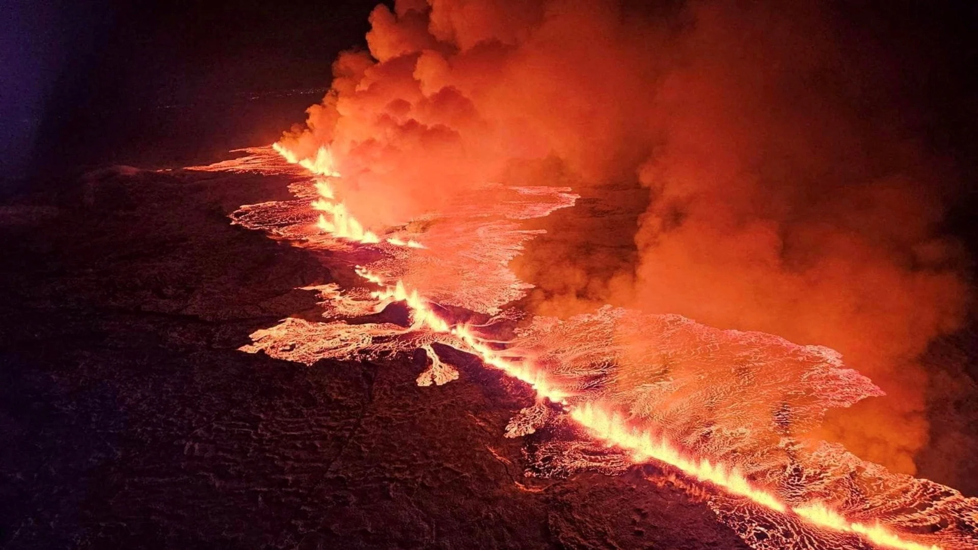 Ισλανδία: Τέταρτη έκρηξη του ηφαιστείου της χερσονήσου Ρέικιανες